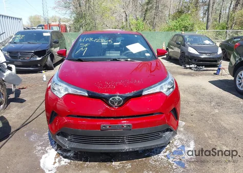 2019 Toyota C-Hr Le из США, поврежденный, VIN NMTKHMBX1KR094584